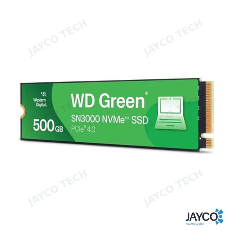 Western Digital WD Green SN3000 500GB NVMe Internal SSD - Solid State Drive