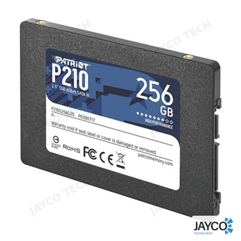 Patriot P210 256GB 2.5" SATA SSD