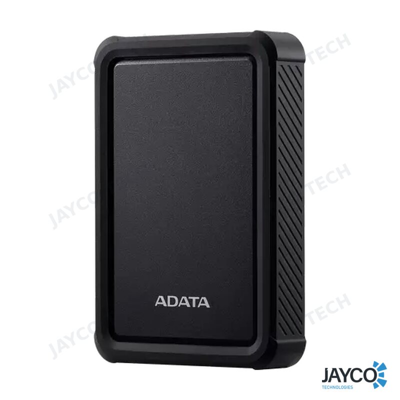 Adata HD700 Pro 1TB External USB 3.2 Gen 1 Rugged Portable Hard Drive - Black