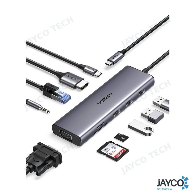 UGREEN 15601 USB-C 10-in-1 Hub