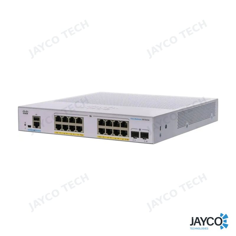 Cisco CBS350-16T-2G 16-Port Gigabit Managed Switch