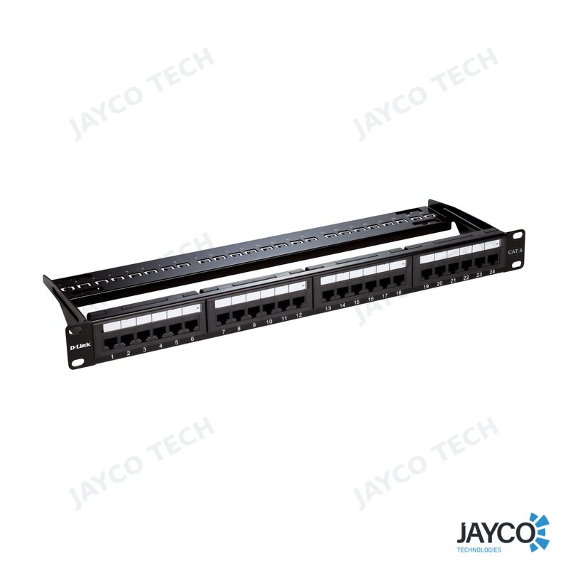 D-Link Cat6 24-Port Patch Panel