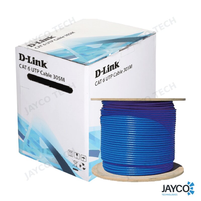 D-Link Cat6 24AWG Cable Roll (305m)