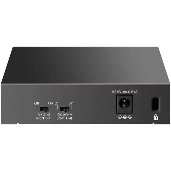 TP-Link LS105LP 5-Port 10/100Mbps Desktop Switch with 4-Port PoE