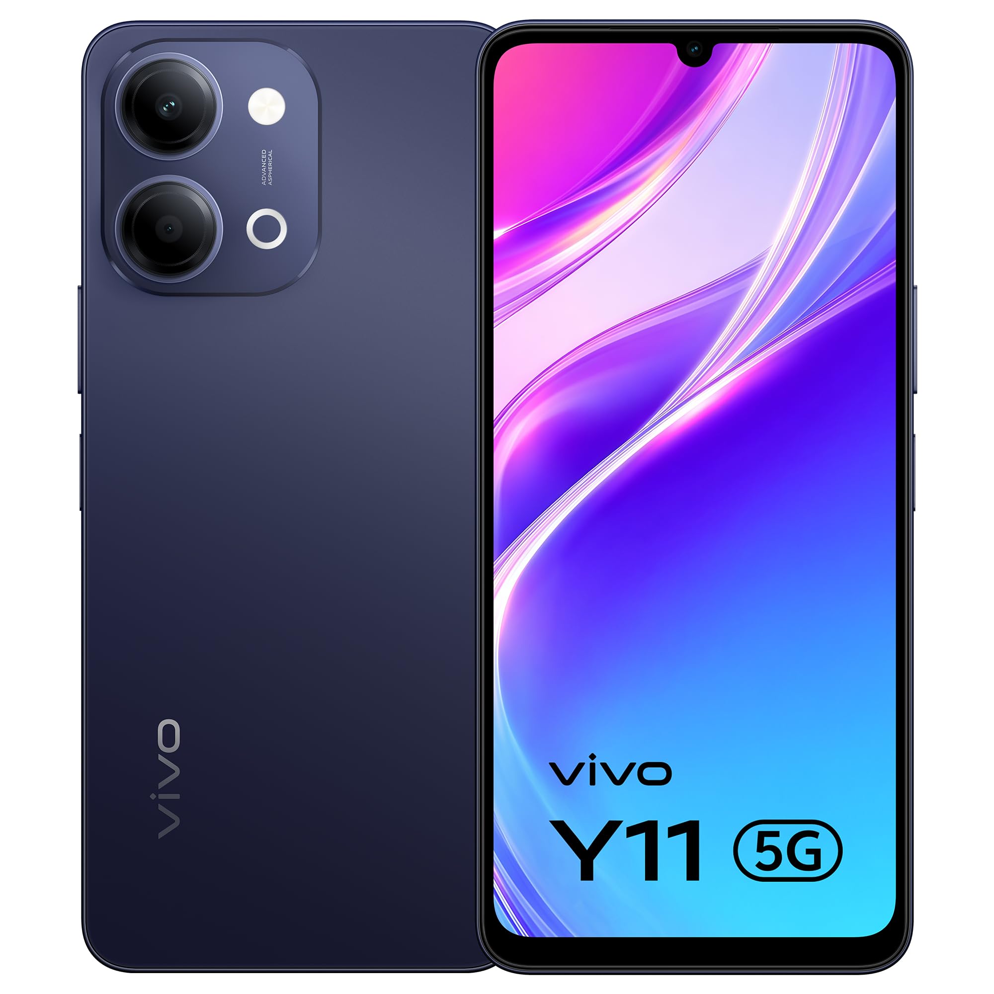 716cxn2E1ZL.jpg VIVO Y11 d 128GB 6GB RAM Midnight Blue - Image 1